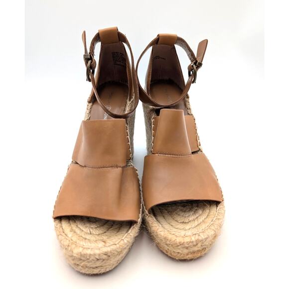 Treasure & Bond Sannibel Platform Wedge Sandal Women's Brown Size US7.5M EU38 - Picture 2 of 7